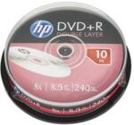 HP DVD+R lemez, kétrétegű, 8, 5GB, 8x, 10 db, hengeren, HP (69309.00)