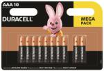 Duracell Elem, AAA mikro, 10 db, DURACELL Basic (DUELAAA10) - becsiirodaker