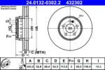 ATE Disc frana ATE 24.0132-0302.2 - automobilus - 915,88 RON