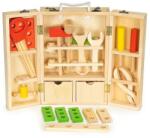 Eco Toys Trusa cu unelte XXL din lemn Ecotoys MB028 (EDIMB028) - kidostore Set bricolaj copii