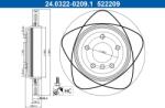 ATE Disc frana ATE PowerDisc 24.0322-0209.1 (24.0322-0209.1)