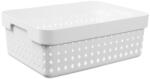 NHG IRIS Seoul kosár 10, 8 literes, fehér 60240808 (60240808) - officedepot