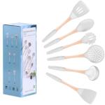 Iris KT-006-W fehér 7 db-os konyhai eszköz készlet (KT-006-W) - officedepot