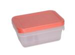 FLAIR 80056 Freezy 1, 2L 3 db-os narancs szögletes ételtároló hűtődoboz (80056) - officedepot