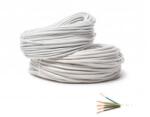  MT 5x4 mm2 kábel sodrott réz vezeték fehér CSAK TEKERCSBE /100m/ H05VV-F (H05VV-F5x 4)