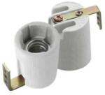 Kanlux E14 porcelán talpas foglalat fém lemezzel HLDR-E14F 2173 (2173)