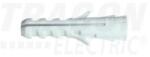 Tracon normál tipli szürke M10×50mm PA6.6 T10-PA