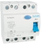 ELMARK 4P Fi-relé 40A 30mA AC érintésvédelmi relé áramvédő kapcsoló 40441 (40441)