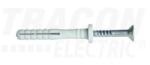 Tracon Tipli 6-os 6x45mm beüthető tipli+csavar szürke M6x40 Tracon (TB645)
