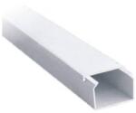 CanaLUX Műanyag kábelcsatorna 80x40mm 2m/szál 24m/köt fehér (CNL-F-80040)