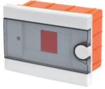 Elmark süllyesztett lakáselosztó doboz 6 modul ajtóval kiselosztó IP40 60026 (60026)