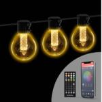  Smart fényfüzér 100 240V 25 db 2000K meleg fehér LED 15 m bluetooth 58384 (58384)