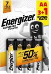 Energizer Power alkáli ceruza elem AA 3+1db/bliszter (EPAAB3+1)