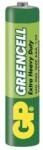 GP Batteries Greencell AAA mikro ceruzaelem 1, 5V 12db/fólia B1210F (B1210F)