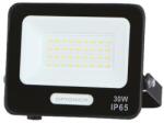OPTONICA LED reflektor 30W 2700lm 4000K fekete IP65 15823