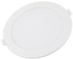 OPTONICA LED panel süllyesztett kerek 12W 840lm 2700K IP20 Backlit 2956