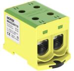 MOREK fővezetéki leágazó sorkapocs zöld/sárga 2x35-240 mm2 OTL240-2 MAA2240Y10 (MAA2240Y10)