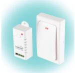 Somogyi Elektronic Home NVK SWITCH vezeték és elem nélküli lámpakapcsoló, 230 V~ / 3000 W / 13 A, kinetikus energia, 120 m hatótáv, ezisztív terhelés kapcsolására NVK SWITCH (NVK SWITCH)