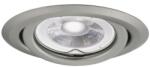 Kanlux ARGUS II beépíthető spotlámpa kerek billenthető matt króm IP20 CT-2115-C/M (37160)
