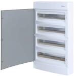 Tehnoplast falon kívüli lakáselosztó 72 (4x18) modulos kiselosztó doboz IP40 N 4x18 C (THP-N4x18C)