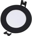 Rábalux Shaun2 beépíthető lámpa 3W 220lm 4000K fekete kerek 71240 (71240)
