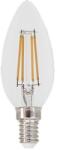 Rábalux LED izzó filament E14 C37 4W 500lm 4000K természetes fehér 79047 (79047)
