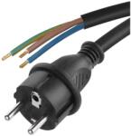 EMOS flexo zsinór gumi/neoprén 3×1, 5mm2 3m fekete S03230N (S03230N)