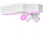 Philips Hue Bluetooth 25W LED mennyezeti lámpa + 3-as spot, fehér (Centris White and Color Ambiance) (929003809101)
