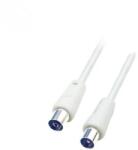Use Bliszter Home RF 1X koax kábel, dugó-aljzat, 1, 5m, fehér színű (RF 1X)