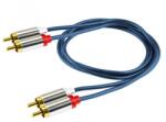 USE Home A 3-1M audiókábel, RCA, 1m (A 3-1M)