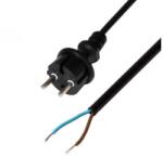 USE Home N 10-3/1, 0 hálózati csatlakozókábel, 3 m, H05RN-F 2 x 1, 0 mm2 gumikábel, IP44 védettség, max. 2300W, fekete (N 10-3/1,0)