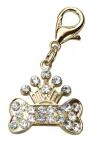 Ferplast Charme Gold Crown kutyaékszer 3x3 cm