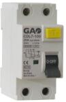 GAO Fi relé 2P 25A 300mA, 230V~ , fehér (GAO 5924H)