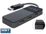Delock DisplayPort 1.4 Splitter 1 x DisplayPort in > 3 x DisplayPort out (87737)