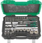 Fortis dugókulcs készlet 1/4"+1/2" 55 részes (8504567459)