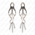  Kink Japán stílusú bimbócsíptető, rövidke lánccokkal - szeresdmagad