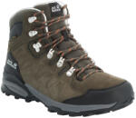 Jack Wolfskin Refugio Texapore Mid M férficipő Cipőméret (EU): 44, 5 / zöld