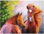 Magic Toys Gyémántszemes kirakó: Lovak gyémántfestő szett 40x50cm (46684Z/lo) - innotechshop