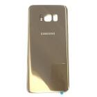 Samsung G950 Galaxy S8 akkufedél (hátlap) ragsztóval arany OEM