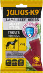Julius-K9 jutalomfalat kutyáknak, bárány hússal és gyógynövényekkel - 70 g