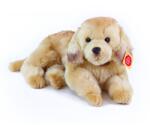 Rappa câine de pluș Golden Retriever culcat, 32 cm