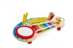 Hape Xilofon multifuncțional cu tobă Instrument muzical de jucarie