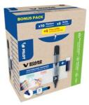 Pilot Táblamarker, 2, 3 mm, kúpos, PILOT "V-Board Master", fekete + betét (WBMA-B+WBS-B-S10-BG) - mystock