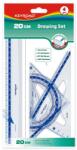 Keyroad Vonalzó készlet 20 cm, 4 db/bliszter Keyroad (KR971247)
