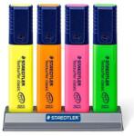 STAEDTLER Szövegkiemelő készlet, 1-5 mm, asztali, STAEDTLER "Classic 364", 4 különböző szín (364 SC4)