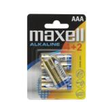 Maxell AAA Alkáli Elem 4+2db/csomag (18734) - mystock