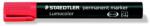 STAEDTLER Alkoholos marker, 2 mm, kúpos, STAEDTLER "Lumocolor 352", piros (352-2)