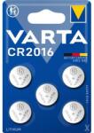VARTA Gombelem, CR2016, 5 db, VARTA (6016101415) - mystock