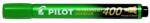 Pilot Alkoholos marker, 1, 5-4 mm, vágott, PILOT "Permanent Marker 400", zöld (SCA-400-G) - mystock