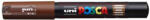 uni Dekormarker, 0, 7-1, 0 mm, UNI "Posca PC-1M", barna (2UPC1MB) - mystock